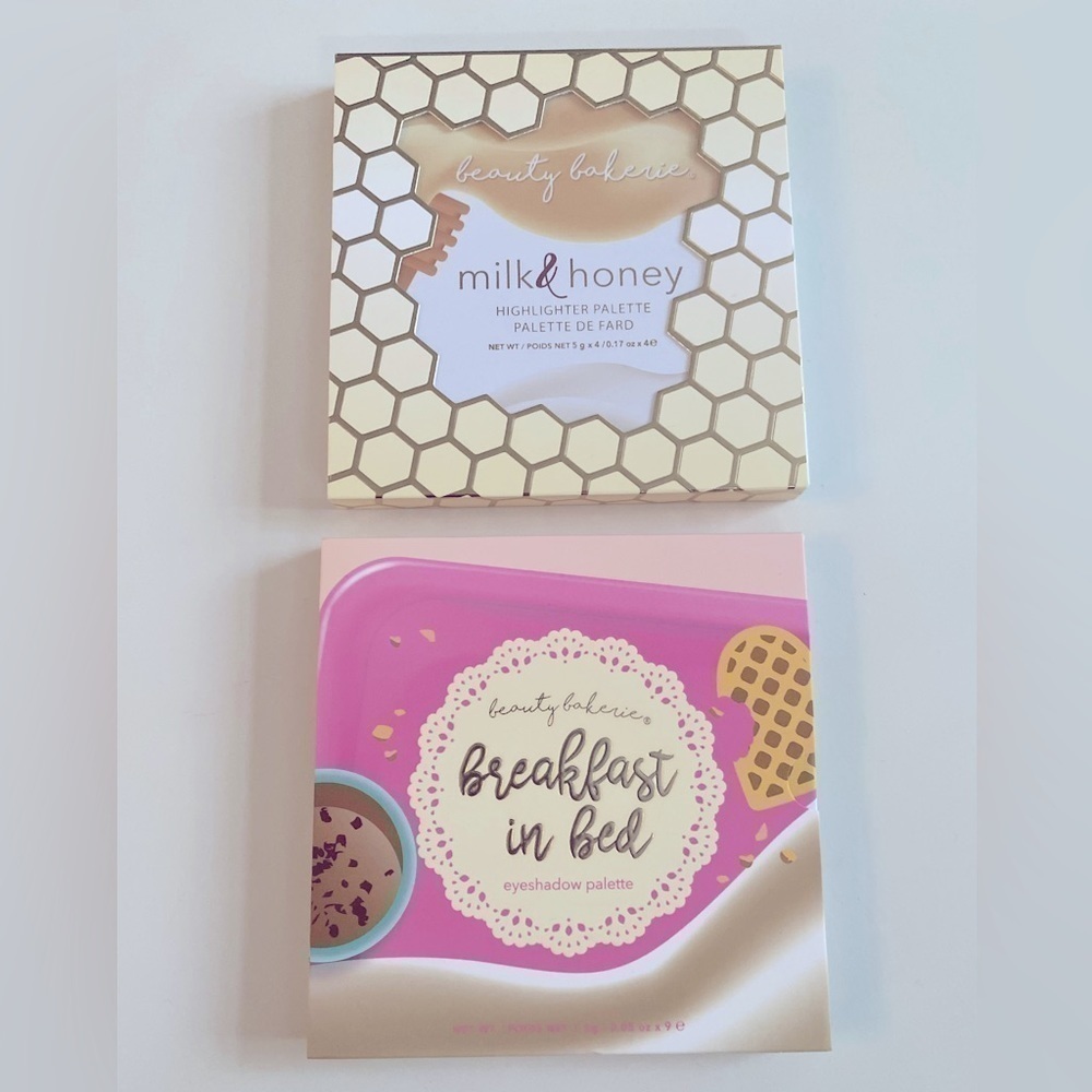 𝅺BEAUTY Bakerie • Eyeshadow and Highlighter Palette set